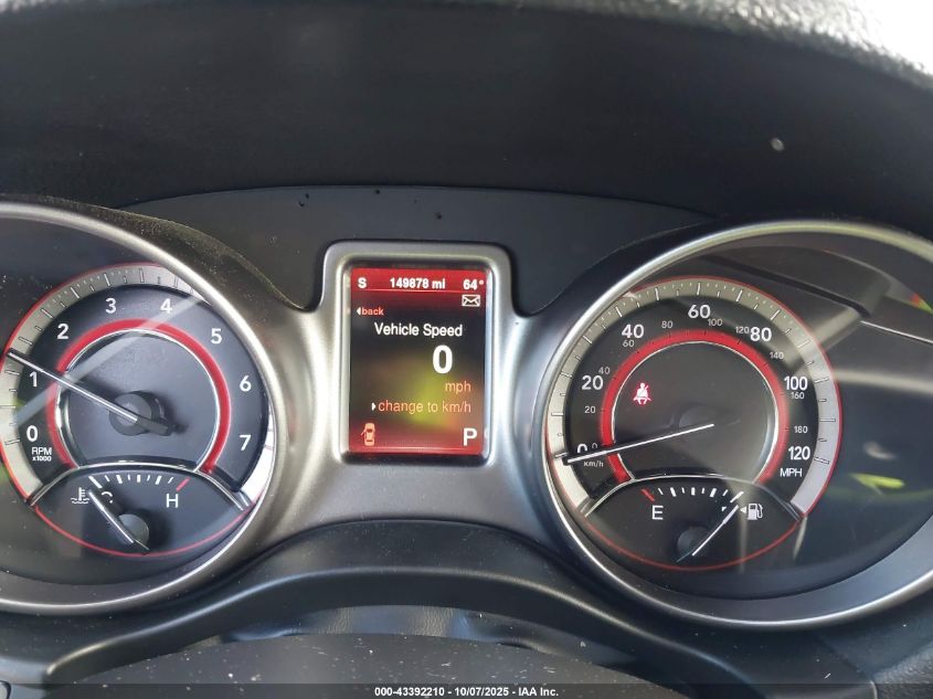 2016 Dodge Journey Crossroad Plus VIN: 3C4PDCGB2GT172264 Lot: 43392210