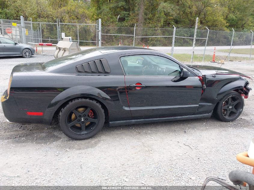 2005 Ford Mustang V6 Deluxe/V6 Premium VIN: 1ZVFT80N255154941 Lot: 43392219