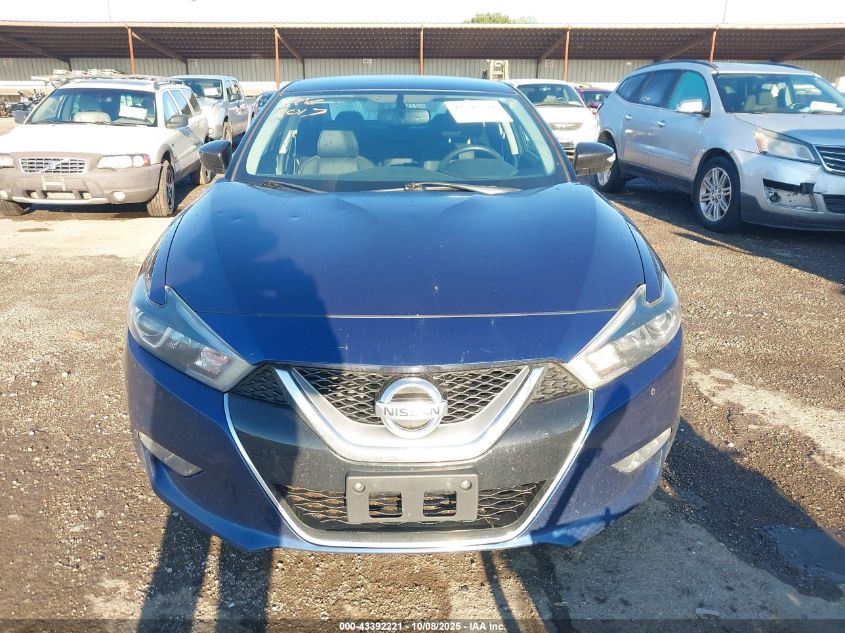 2017 Nissan Maxima 3.5 Sv VIN: 1N4AA6AP7HC410262 Lot: 43392221