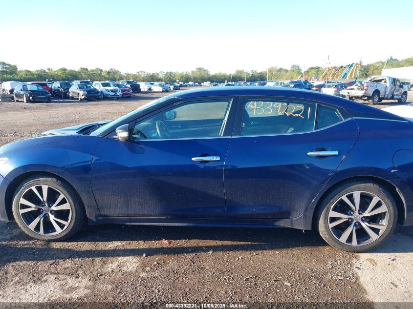 2017 Nissan Maxima 3.5 Sv VIN: 1N4AA6AP7HC410262 Lot: 43392221