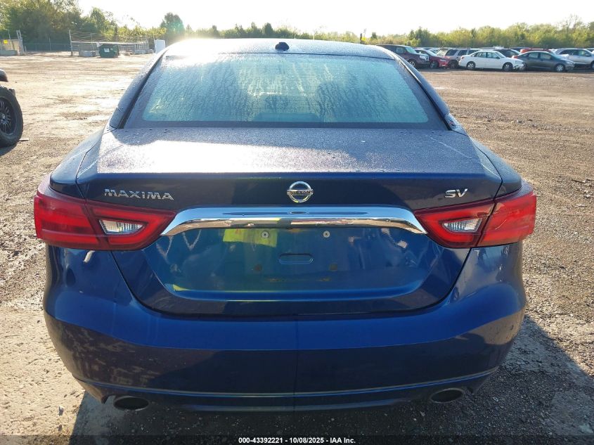 2017 Nissan Maxima 3.5 Sv VIN: 1N4AA6AP7HC410262 Lot: 43392221