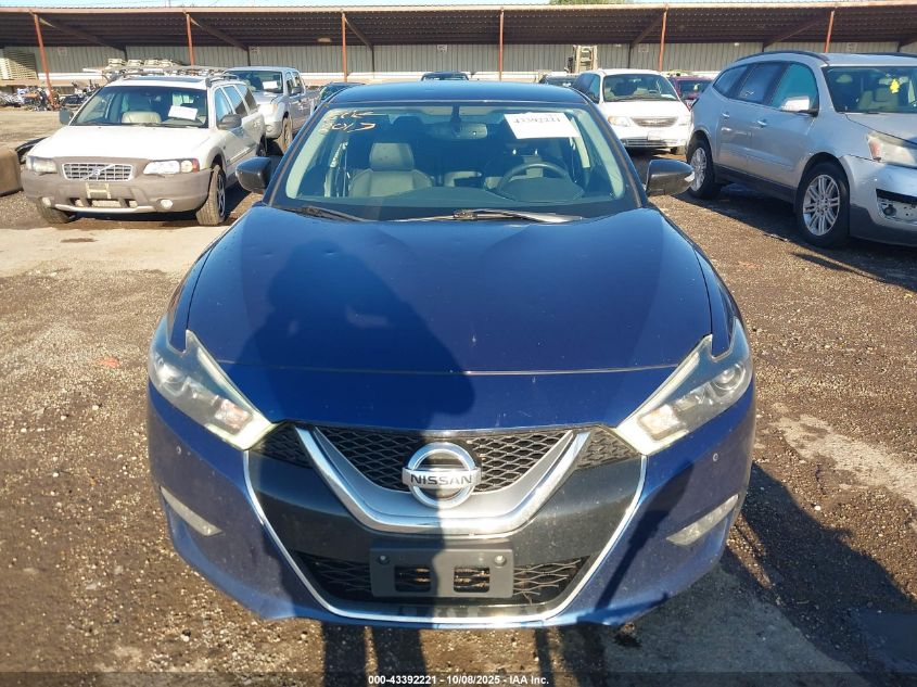 2017 Nissan Maxima 3.5 Sv VIN: 1N4AA6AP7HC410262 Lot: 43392221