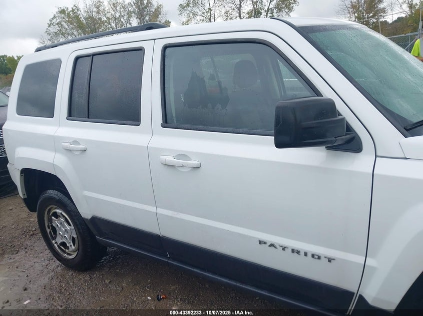 2014 Jeep Patriot Sport VIN: 1C4NJRBB0ED845971 Lot: 43392233