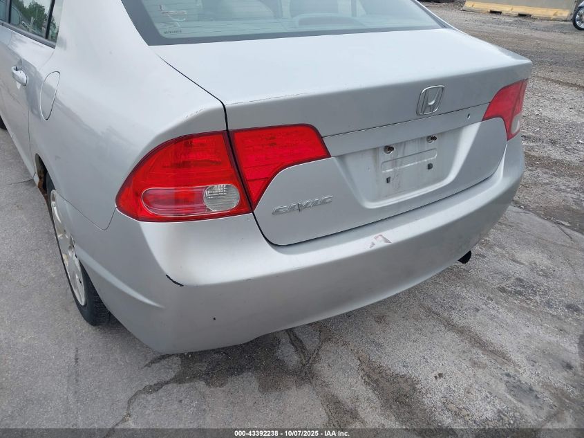 2008 Honda Civic Lx VIN: 1HGFA16528L078582 Lot: 43392238