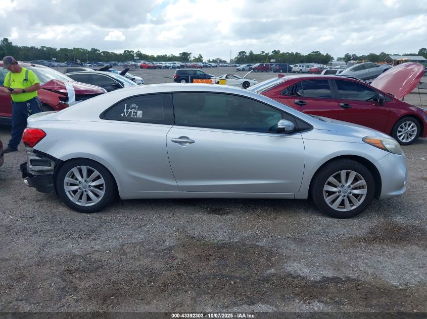 2014 Kia Forte Koup Ex VIN: KNAFX6A87E5200376 Lot: 43392303