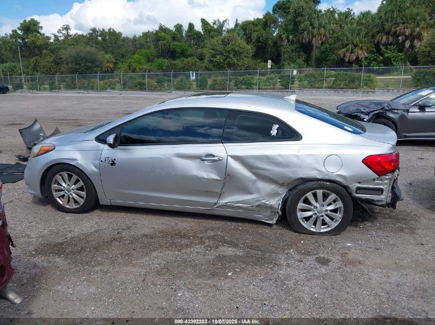 2014 Kia Forte Koup Ex VIN: KNAFX6A87E5200376 Lot: 43392303
