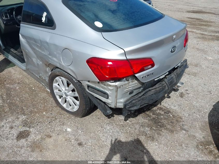 2014 Kia Forte Koup Ex VIN: KNAFX6A87E5200376 Lot: 43392303