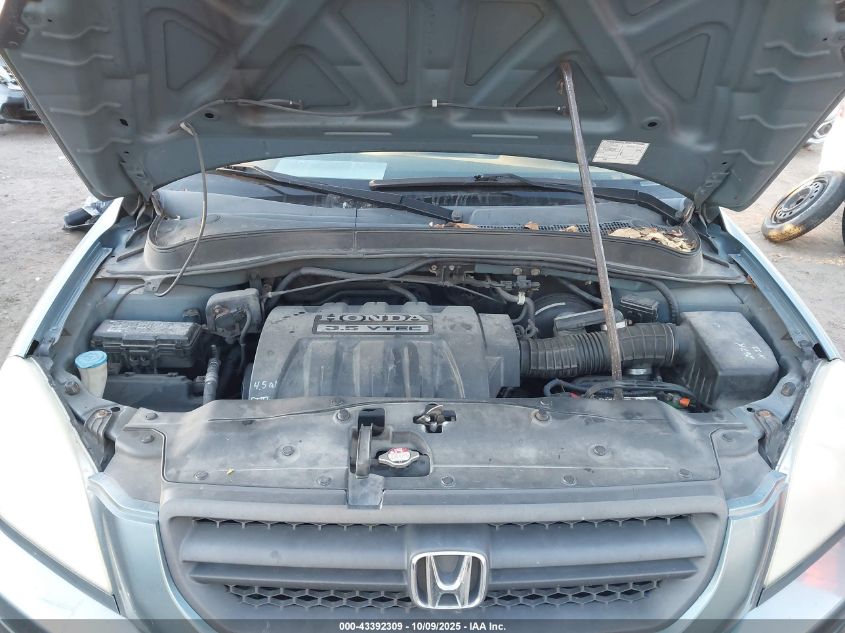 2005 Honda Pilot Ex VIN: 5FNYF18475B059036 Lot: 43392309