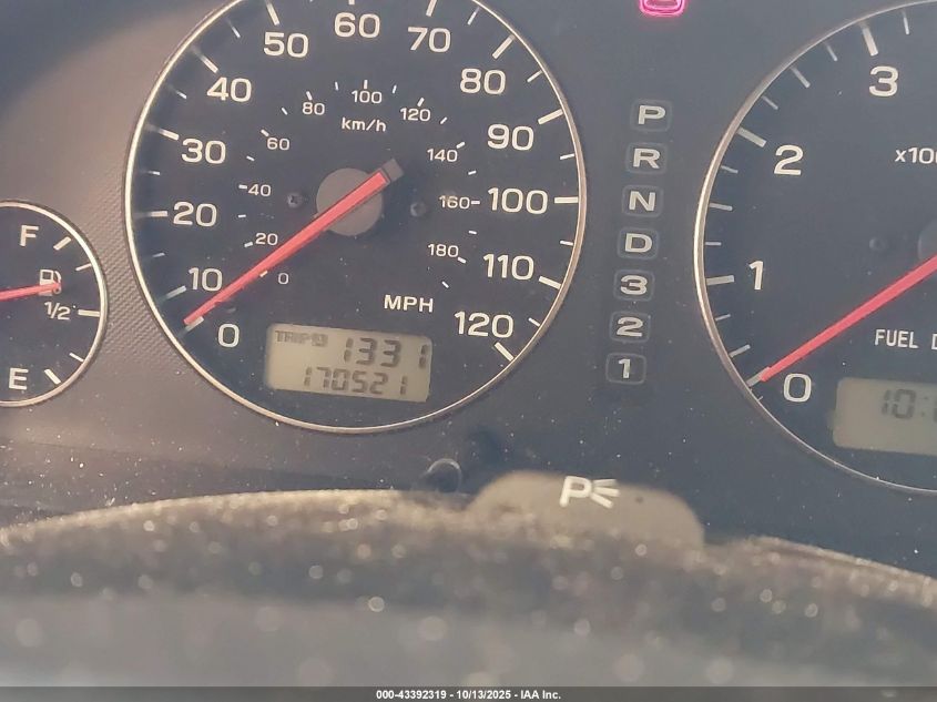 2003 Subaru Outback Limited VIN: 4S3BH686037603247 Lot: 43392319