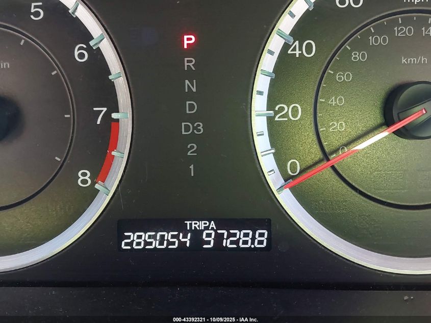 2011 Honda Accord 2.4 Ex-L VIN: 1HGCP2F87BA133323 Lot: 43392321