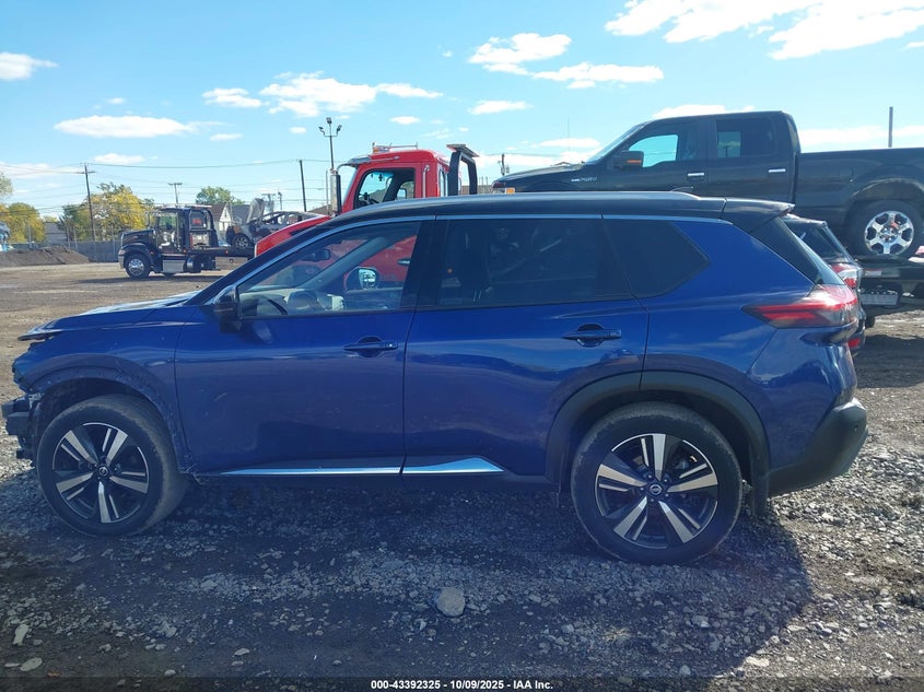 2021 Nissan Rogue Sl Intelligent Awd VIN: JN8AT3CB0MW241543 Lot: 43392325