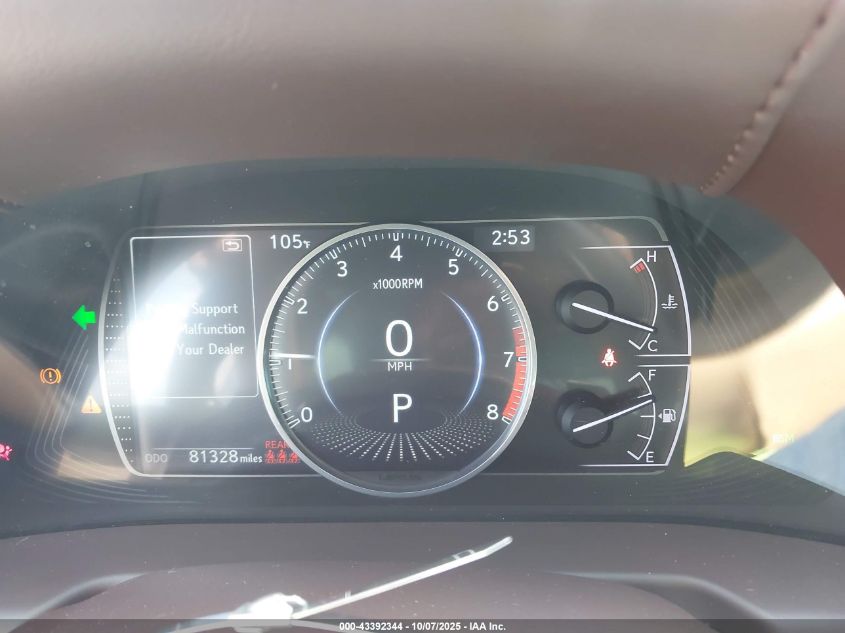 2019 Lexus Es 350 VIN: 58ABZ1B1XKU039995 Lot: 43392344