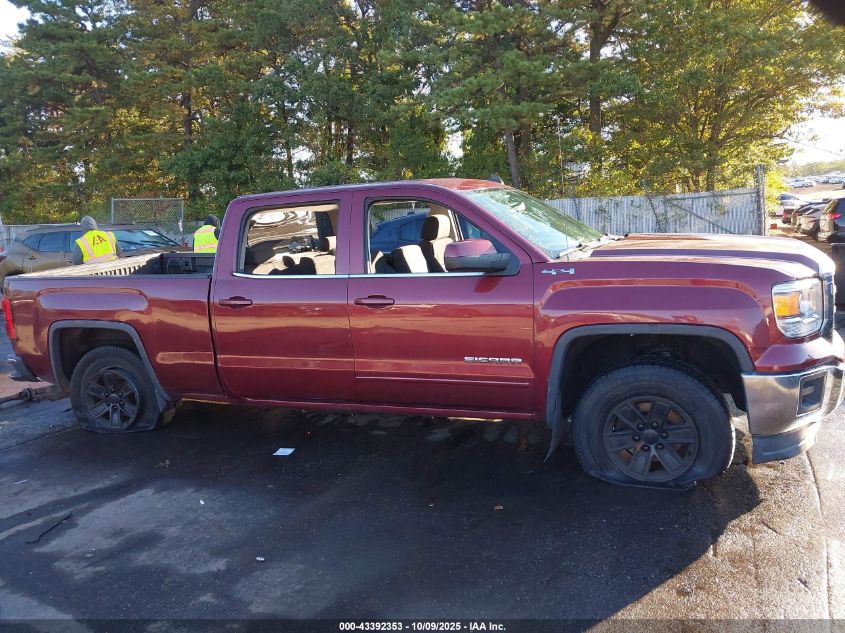 2014 GMC Sierra 1500 Sle VIN: 3GTU2UEH2EG167450 Lot: 43392353