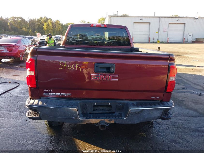 2014 GMC Sierra 1500 Sle VIN: 3GTU2UEH2EG167450 Lot: 43392353