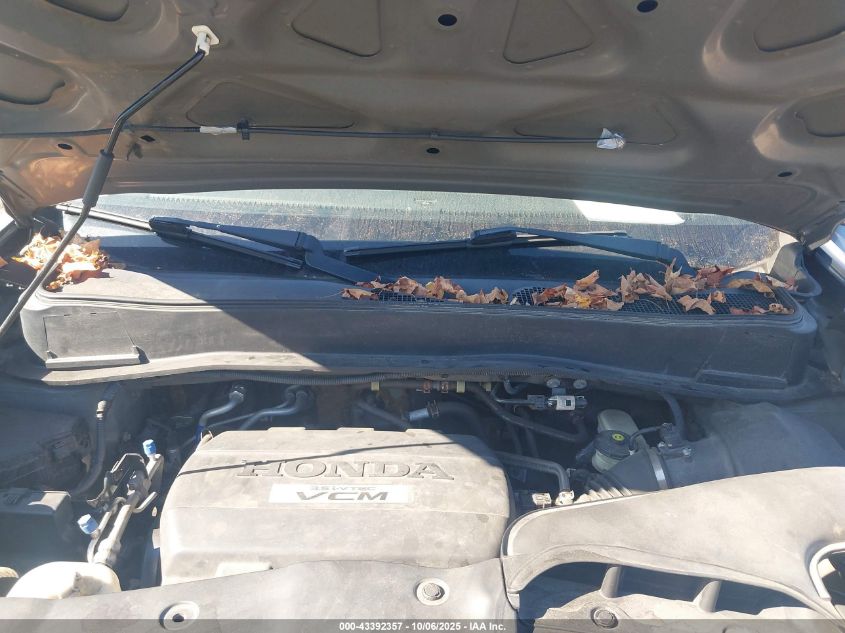 2009 Honda Pilot Ex-L VIN: 5FNYF48629B027992 Lot: 43392357