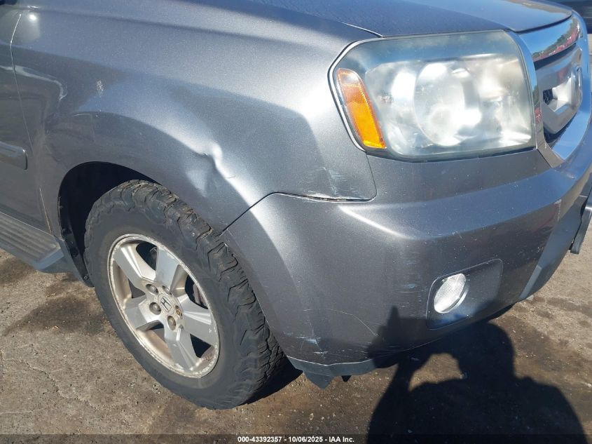 2009 Honda Pilot Ex-L VIN: 5FNYF48629B027992 Lot: 43392357