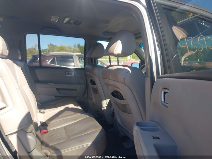 2009 Honda Pilot Ex-L VIN: 5FNYF48629B027992 Lot: 43392357