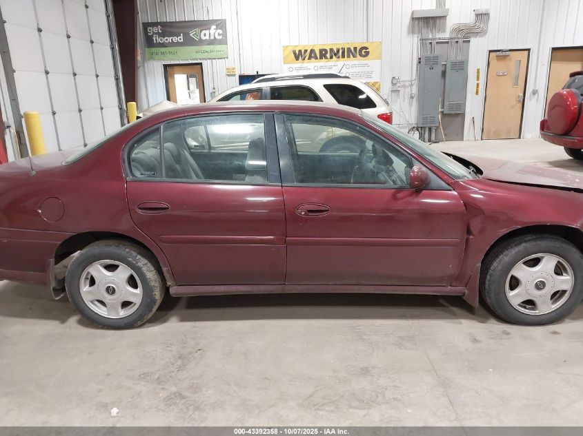 2001 Chevrolet Malibu Ls VIN: 1G1NE52J016203536 Lot: 43392358