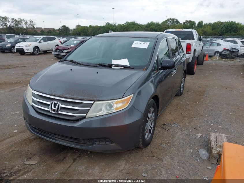2013 Honda Odyssey Ex VIN: 5FNRL5H43DB045122 Lot: 43392397
