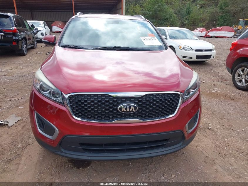 2018 Kia Sorento 2.4L Lx VIN: 5XYPG4A31JG341655 Lot: 43392398