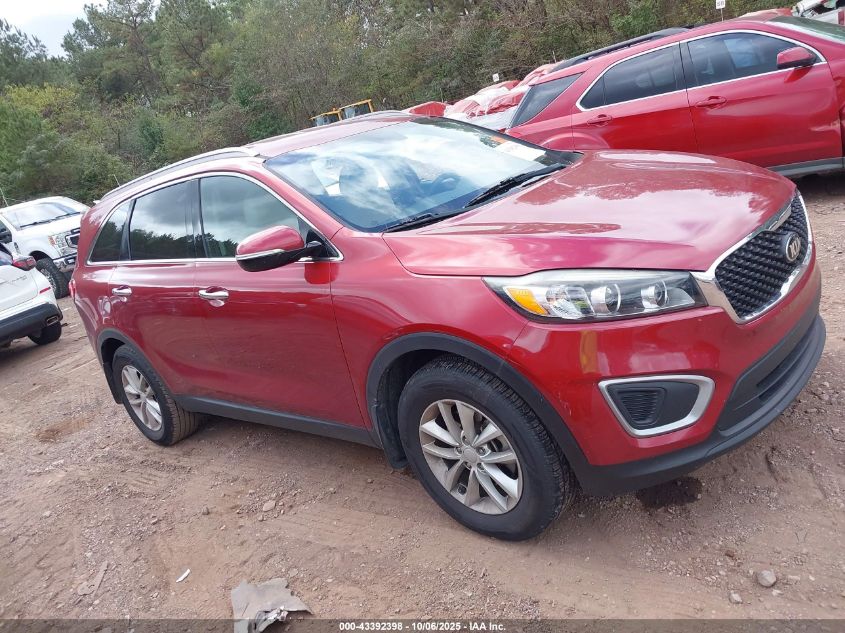 2018 Kia Sorento 2.4L Lx VIN: 5XYPG4A31JG341655 Lot: 43392398