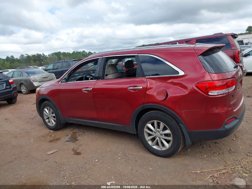 2018 Kia Sorento 2.4L Lx VIN: 5XYPG4A31JG341655 Lot: 43392398