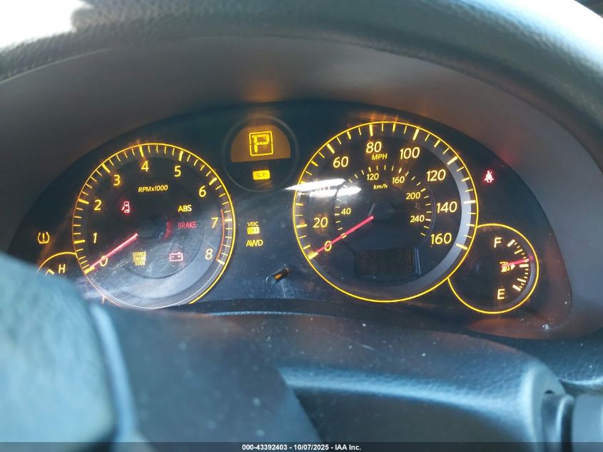 2006 Infiniti G35X VIN: JNKCV51FX6M609403 Lot: 43392403