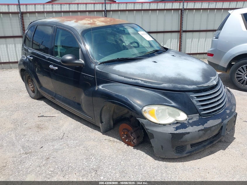 2006 Chrysler Pt Cruiser Touring black hatchback gasoline 3A4FY58BX6T355799 photo #1