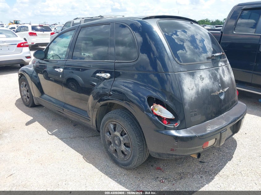 2006 Chrysler Pt Cruiser Touring black hatchback gasoline 3A4FY58BX6T355799 photo #4