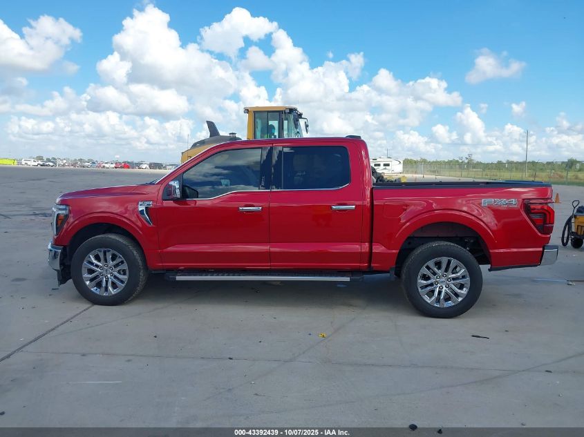 2024 Ford F-150 Lariat VIN: 1FTFW5L5XRFB96620 Lot: 43392439