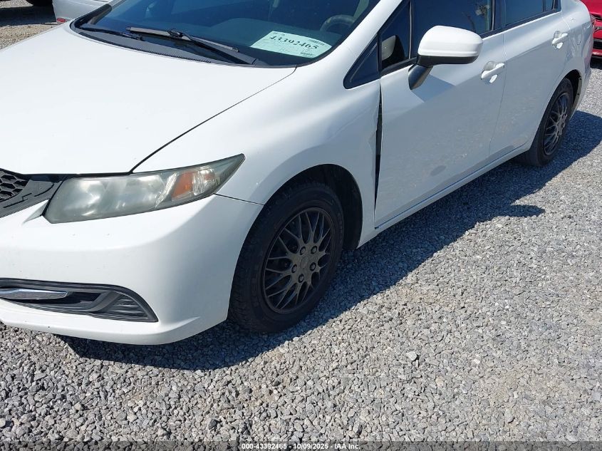 2015 Honda Civic Lx VIN: 19XFB2E54FE041400 Lot: 43392465