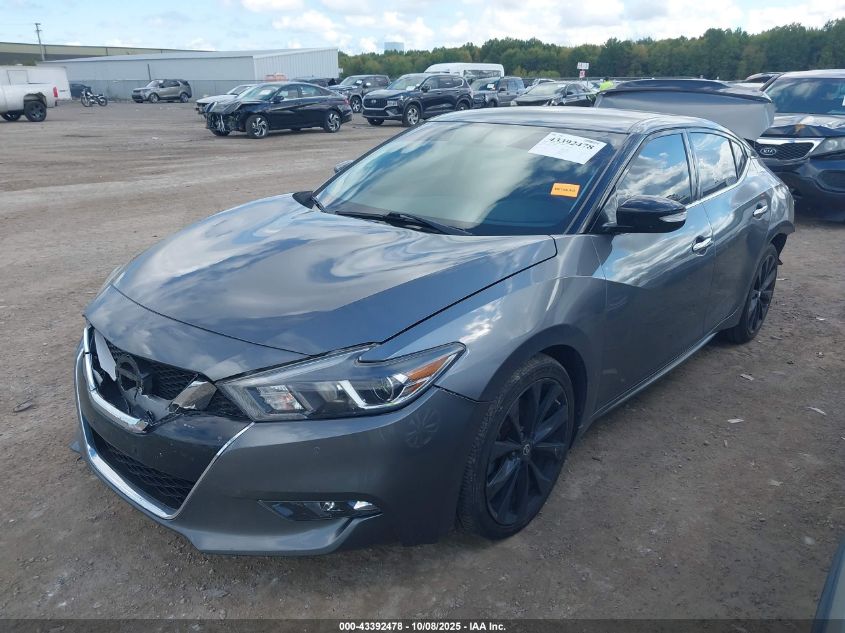 2017 Nissan Maxima 3.5 Sr VIN: 1N4AA6AP7HC436991 Lot: 43392478