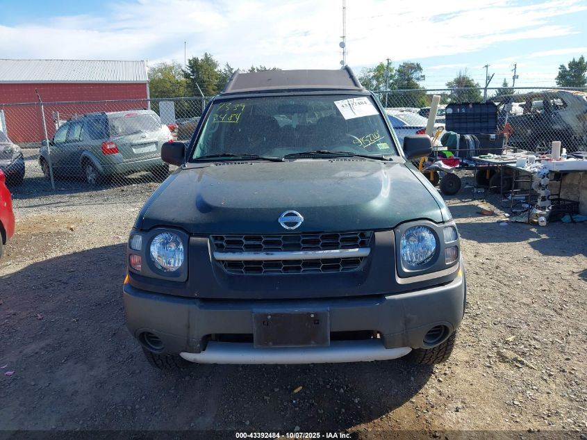 2002 Nissan Xterra Xe VIN: 5N1ED28Y92C595220 Lot: 43392484