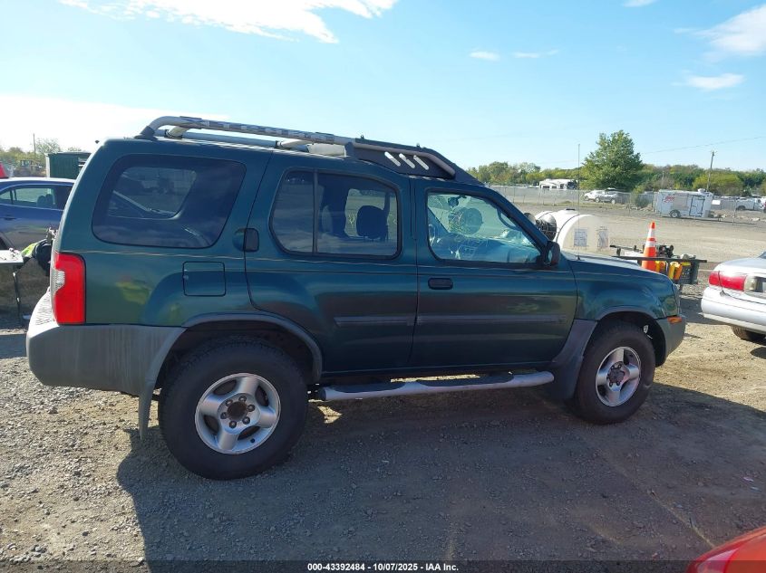 2002 Nissan Xterra Xe VIN: 5N1ED28Y92C595220 Lot: 43392484
