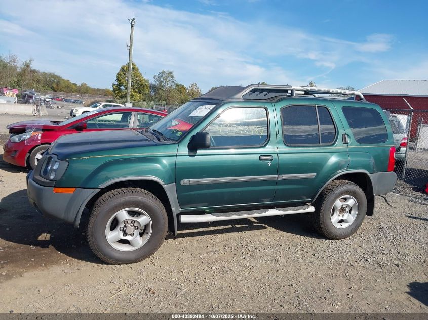 2002 Nissan Xterra Xe VIN: 5N1ED28Y92C595220 Lot: 43392484