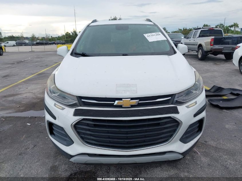 2017 Chevrolet Trax Lt VIN: 3GNCJLSBXHL188218 Lot: 43392488