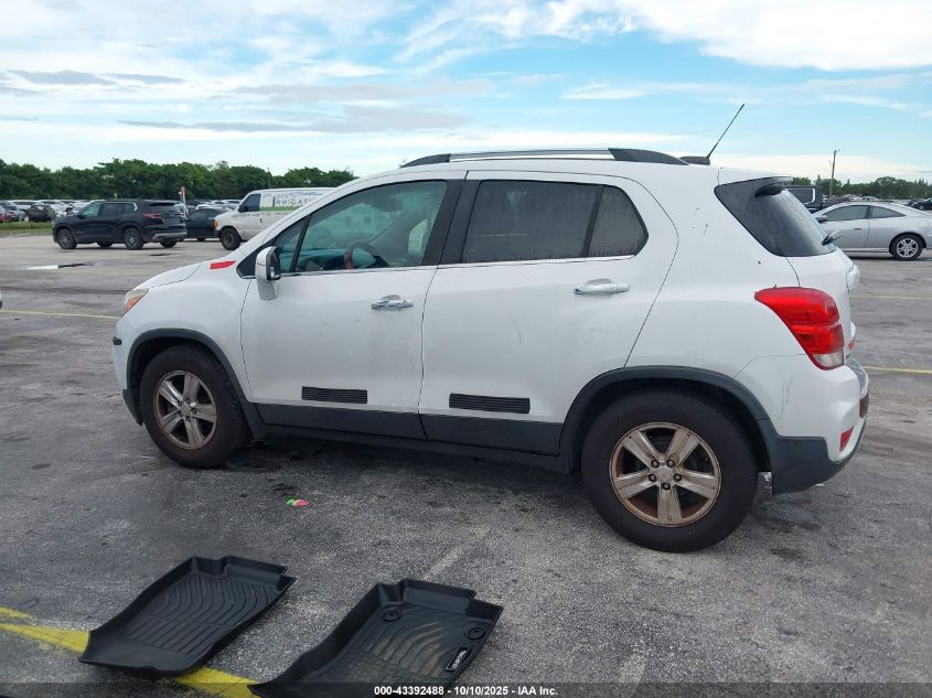 2017 Chevrolet Trax Lt VIN: 3GNCJLSBXHL188218 Lot: 43392488
