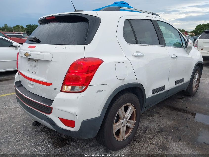 2017 Chevrolet Trax Lt VIN: 3GNCJLSBXHL188218 Lot: 43392488