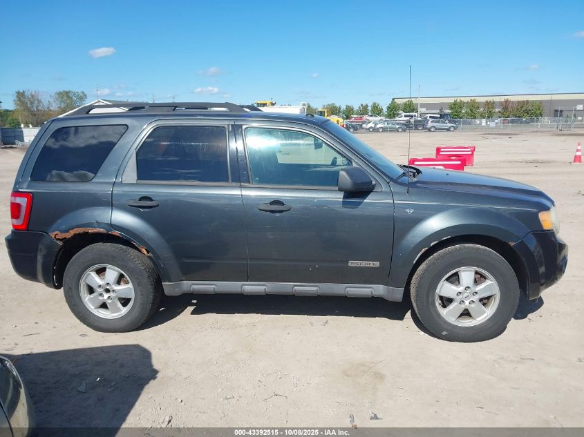 2008 Ford Escape Xlt VIN: 1FMCU03198KD85687 Lot: 43392515