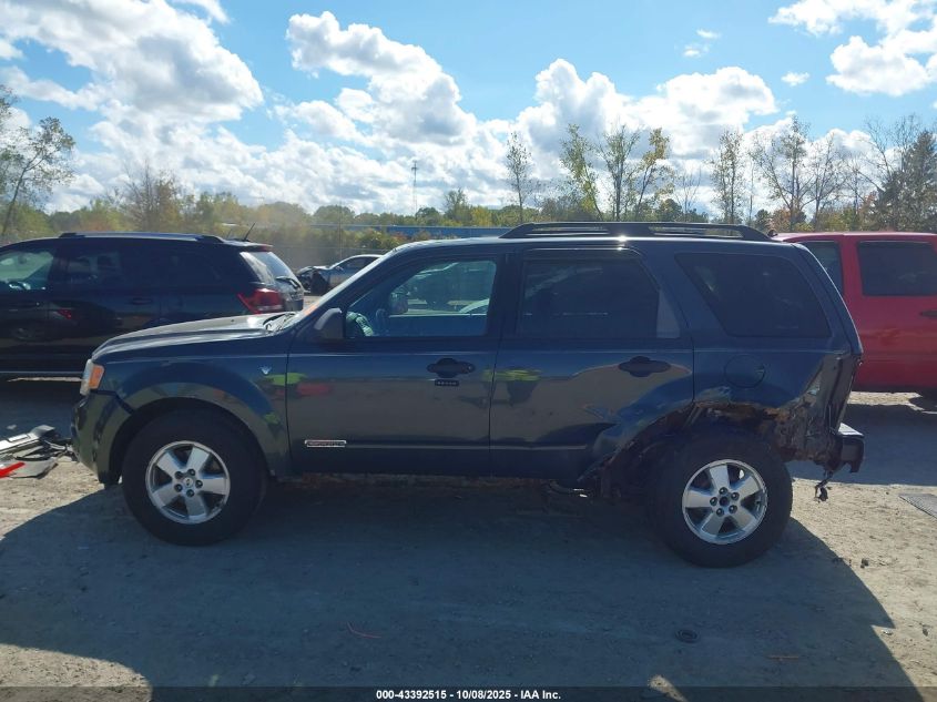 2008 Ford Escape Xlt VIN: 1FMCU03198KD85687 Lot: 43392515