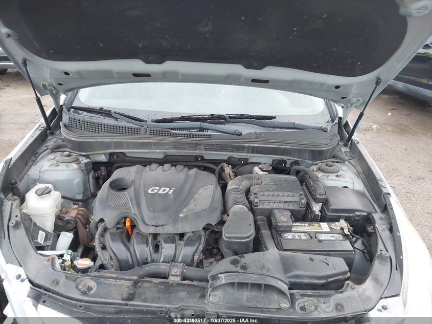 2012 Hyundai Sonata Se VIN: 5NPEC4AC8CH368897 Lot: 43392517