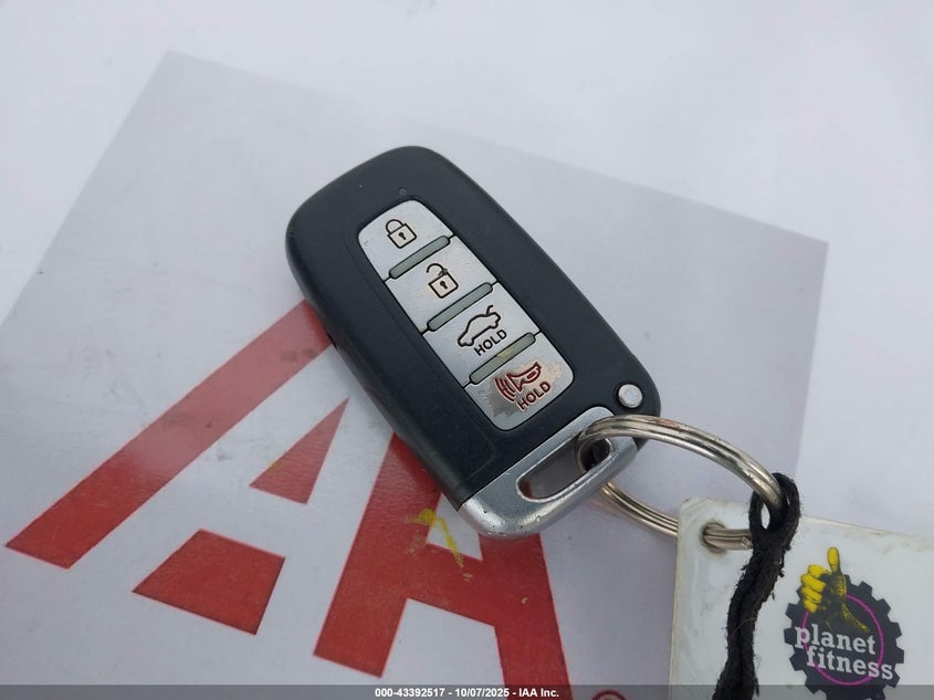 2012 Hyundai Sonata Se VIN: 5NPEC4AC8CH368897 Lot: 43392517