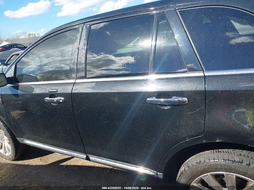 2012 Lincoln Mkx VIN: 2LMDJ8JK1CBL16717 Lot: 43392530