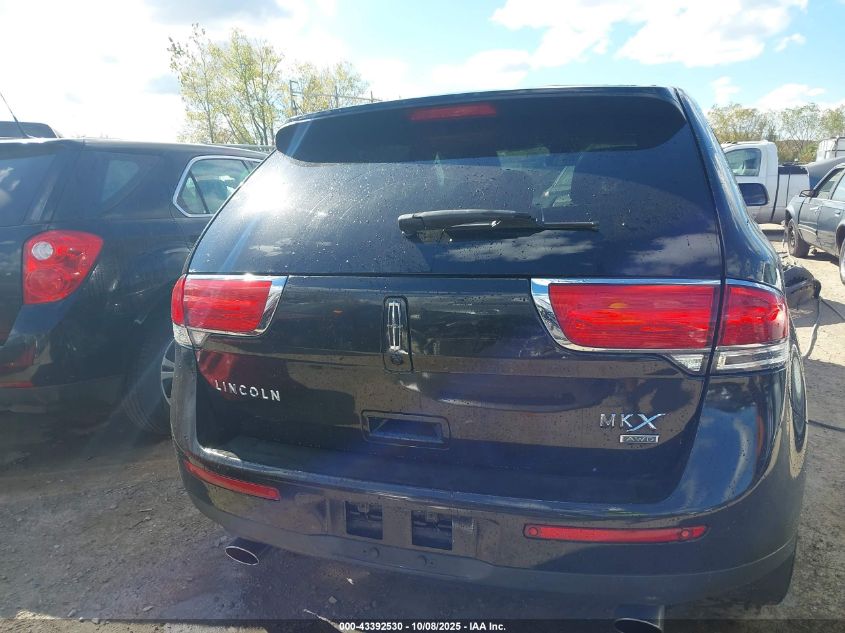 2012 Lincoln Mkx VIN: 2LMDJ8JK1CBL16717 Lot: 43392530