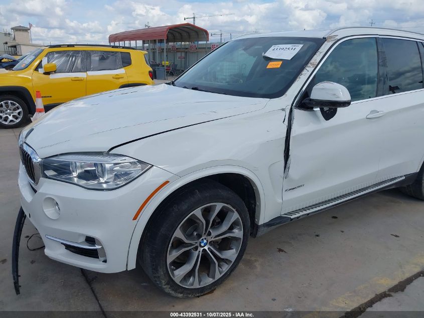 2016 BMW X5 Sdrive35I VIN: 5UXKR2C5XG0R72215 Lot: 43392531