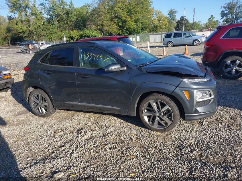 2021 Hyundai Kona Ultimate VIN: KM8K5CA50MU675072 Lot: 43392535
