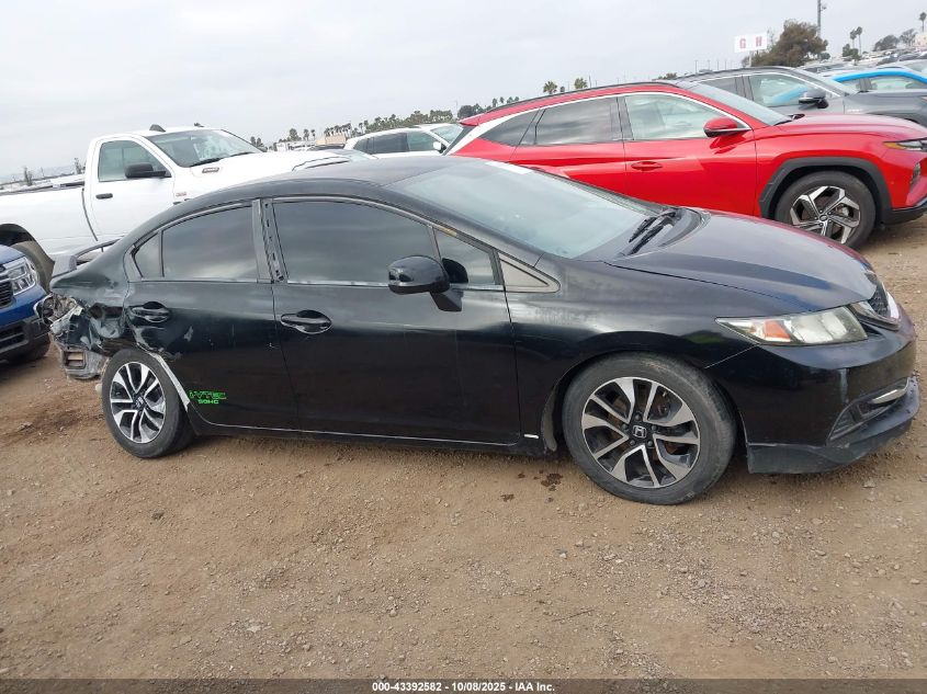2013 Honda Civic Lx VIN: 19XFB2F56DE257597 Lot: 43392582