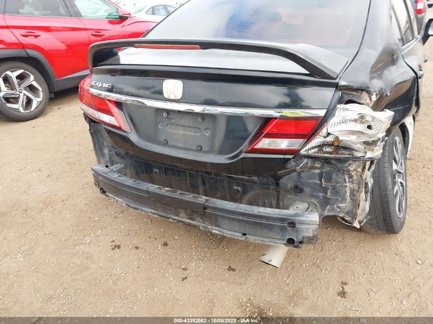 2013 Honda Civic Lx VIN: 19XFB2F56DE257597 Lot: 43392582