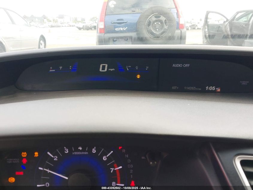 2013 Honda Civic Lx VIN: 19XFB2F56DE257597 Lot: 43392582