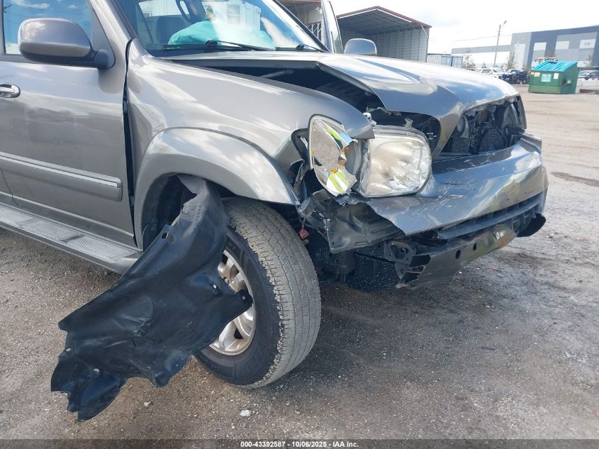 2005 Toyota Sequoia Sr5 V8 VIN: 5TDZT34A65S247160 Lot: 43392587